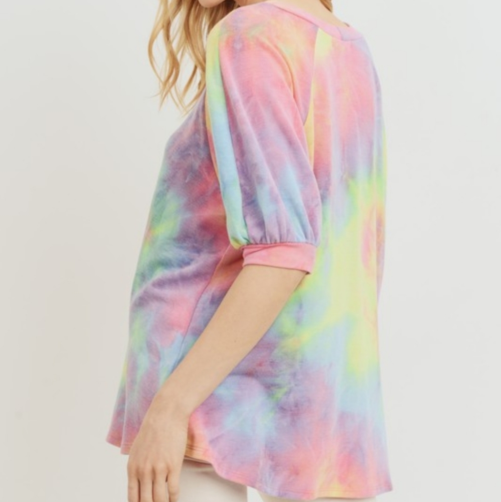 Luxe Tye Dye Blouse - Picture 2 of 3